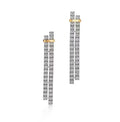 Tiffany Edge Drop Earrings - 18K Yellow Gold