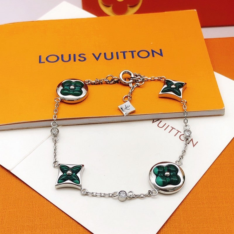 Louis Vuitton Blossom Green Flower Bracelet