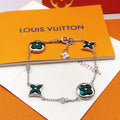 Louis Vuitton Blossom Green Flower Bracelet