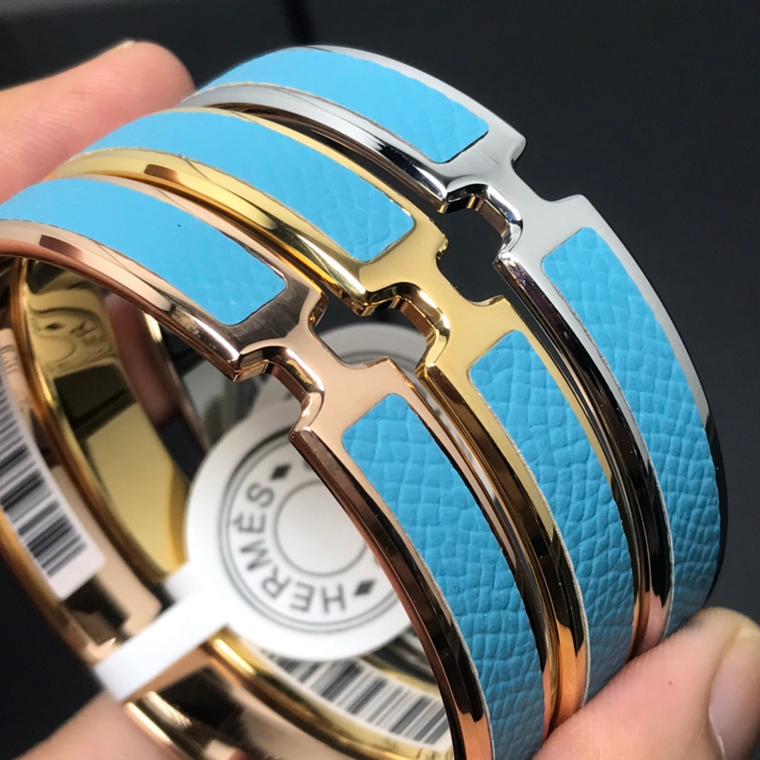 Hermes Olympe Blue Bracelet