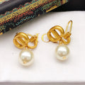 Dior Tribales Pearl Earrings