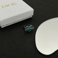 Dior Blue Heart Ring - 18K White Gold
