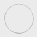 Celine Triomphe Gourmette Chain Necklace
