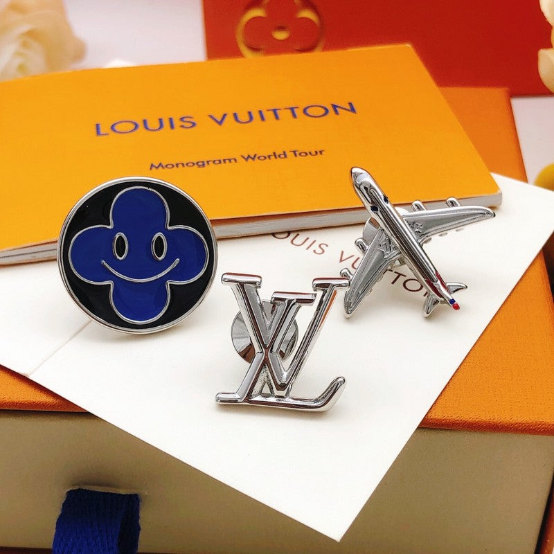 Louis Vuitton Plane Brooch