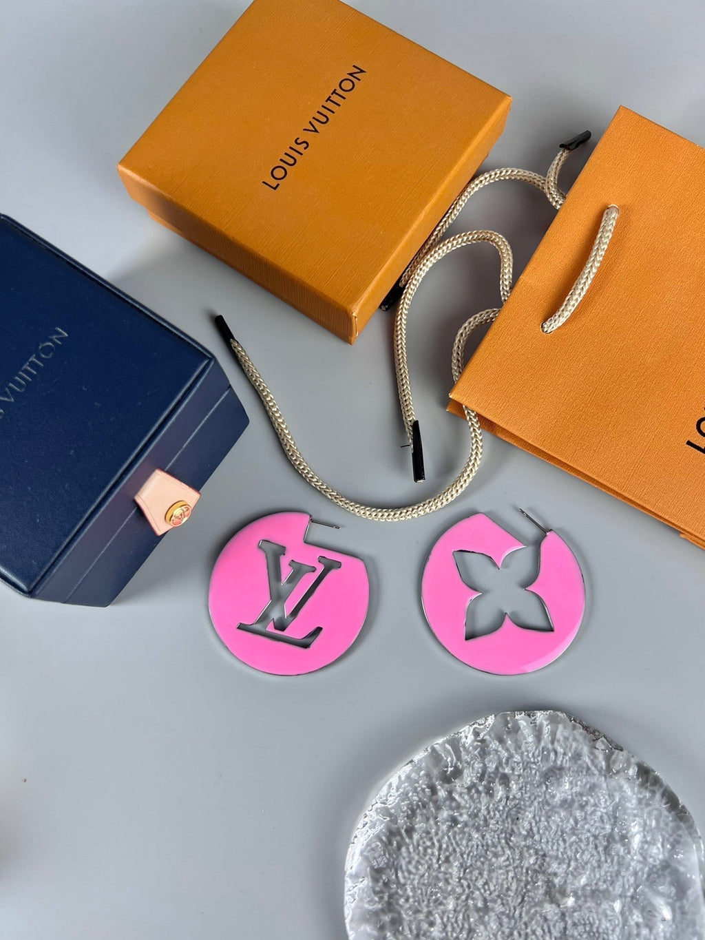 Louis Vuitton Perfect Match Pink/Purple Earrings - 18K Gold