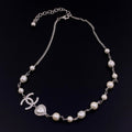 Pearls Crystal Necklace