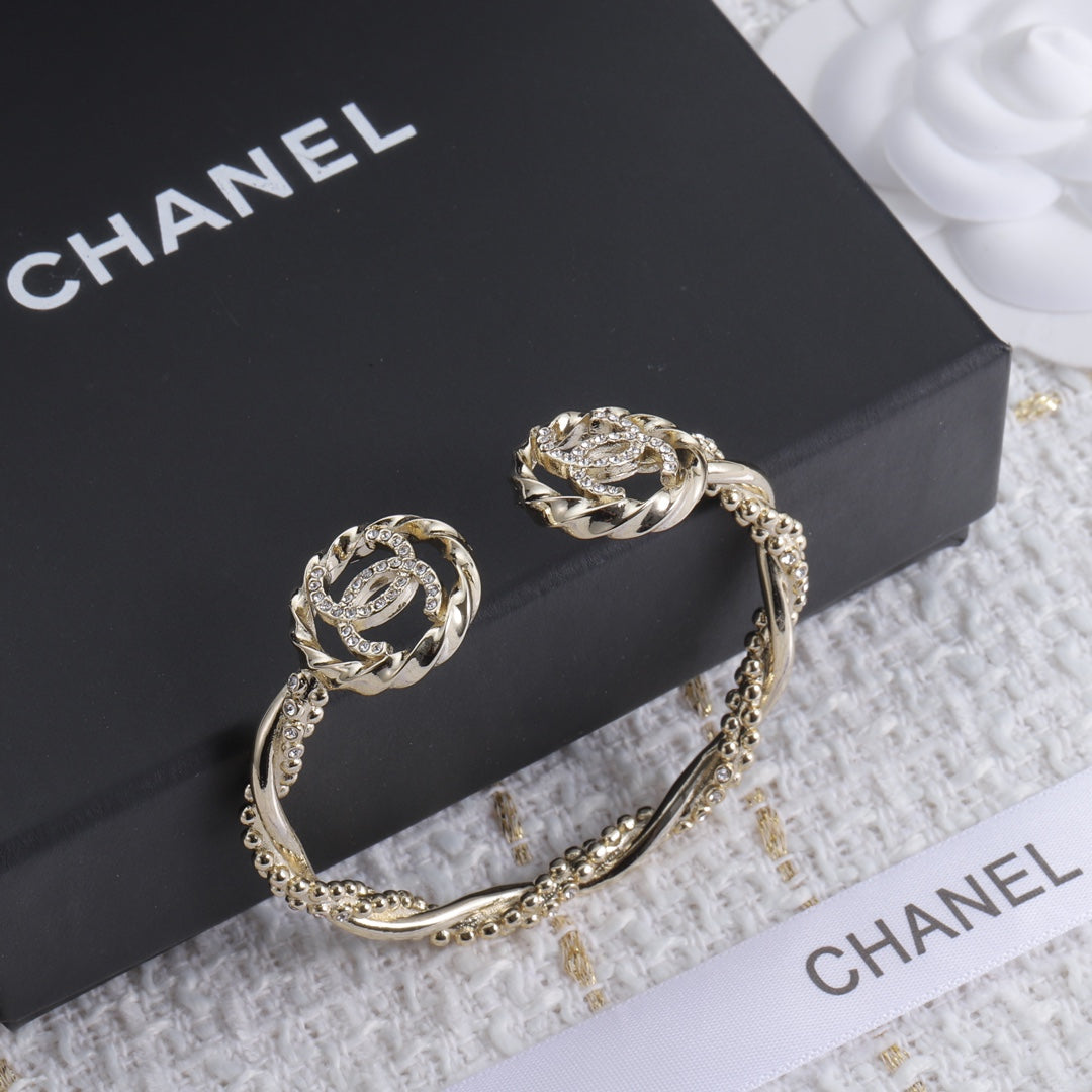 Chanel Double Open Bracelet