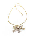 Chanel Bow Tie Necklace