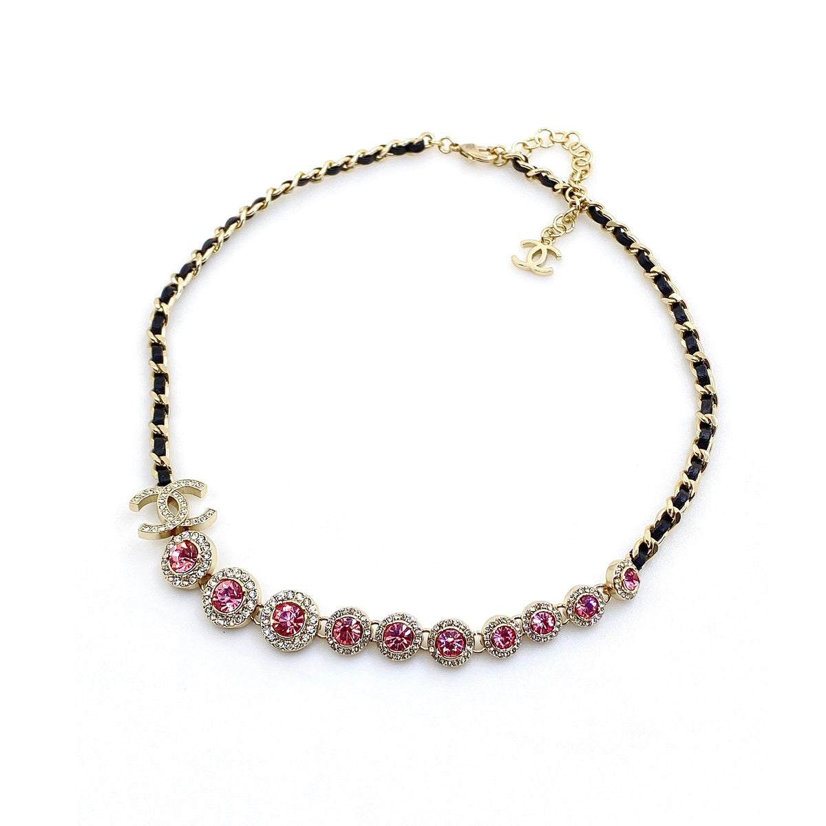 Chanel Leather Choker Necklace