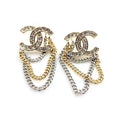 Chanel Chain Pendant Earrings - 18K Yellow Gold