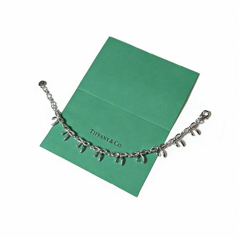 Return to Tiffany Bow Tie Bracelet - 18K White Gold