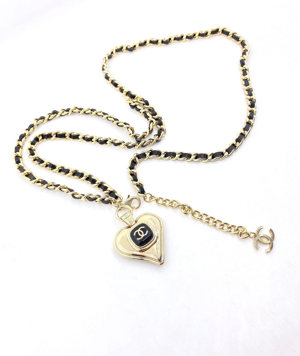 Chanel Heart Pendant Necklace