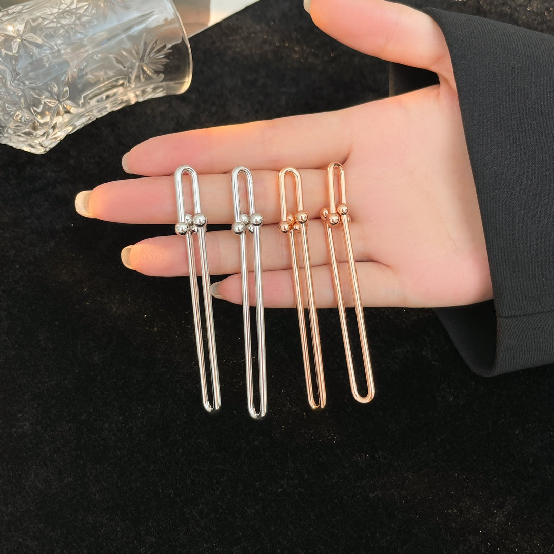 Tiffany HardWear Link Earrings - 18K Gold