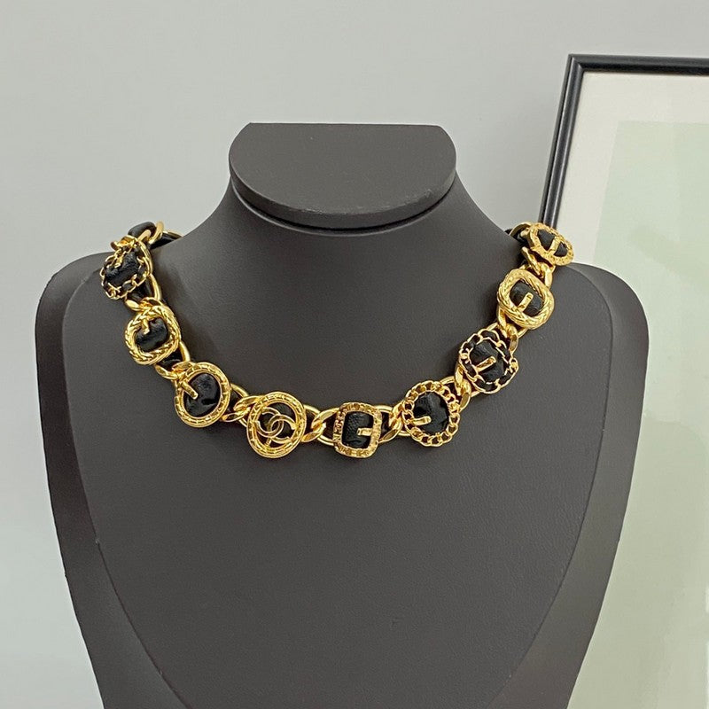 Chanel 2024 Leather Necklace
