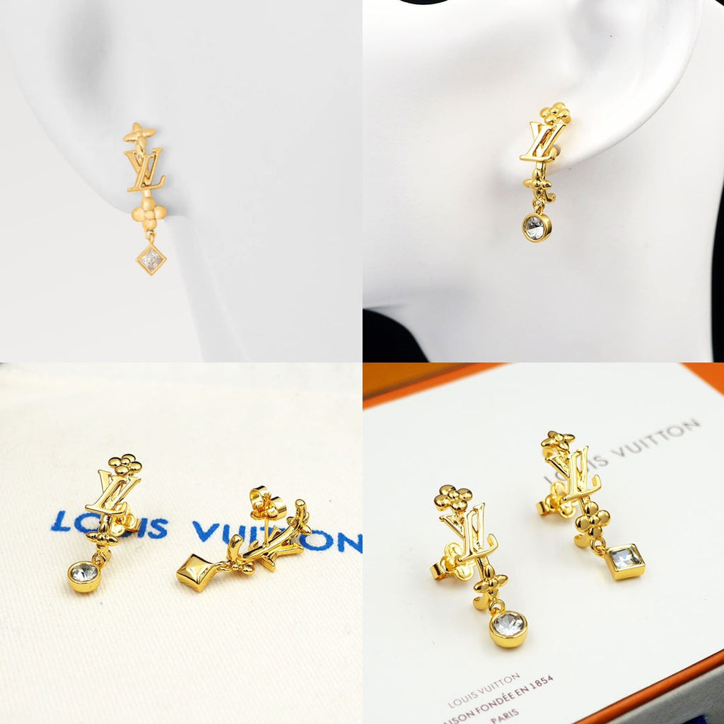 Louis Vuitton In the Sky Earrings - 18K Yellow Gold