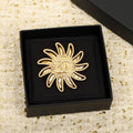 Chanel Sunflower Brooch