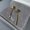 Dior Vintage Tassel Diamond Earrings
