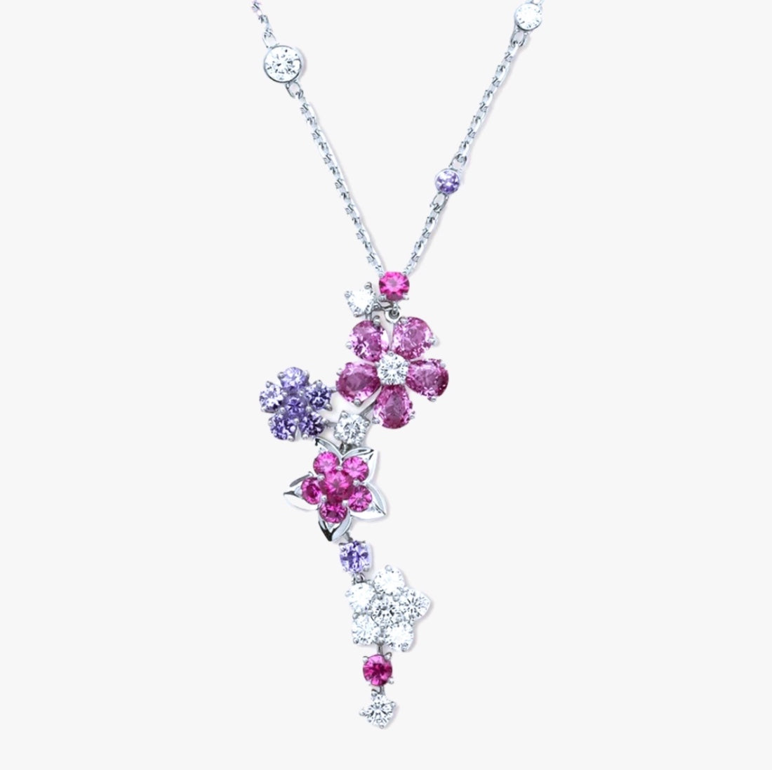 Folie Des Pres Pendant Necklace - 18K Gold