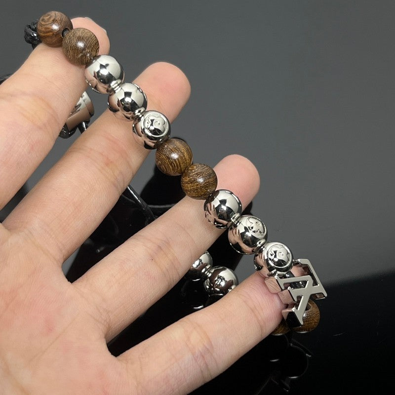 Louis Vuitton Surfin' Brown Beads Bracelet