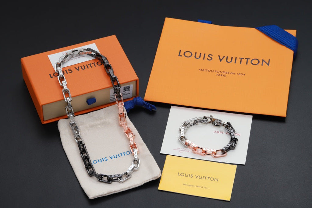 Louis Vuitton Monogram Chain Necklace