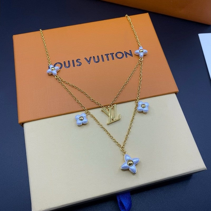 Louis Vuitton Floragram Necklace