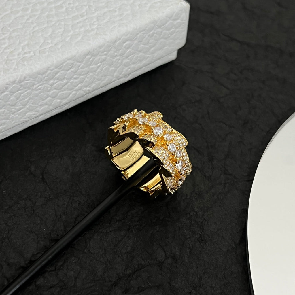 Dior Couture Diamond Ring - 18K Gold