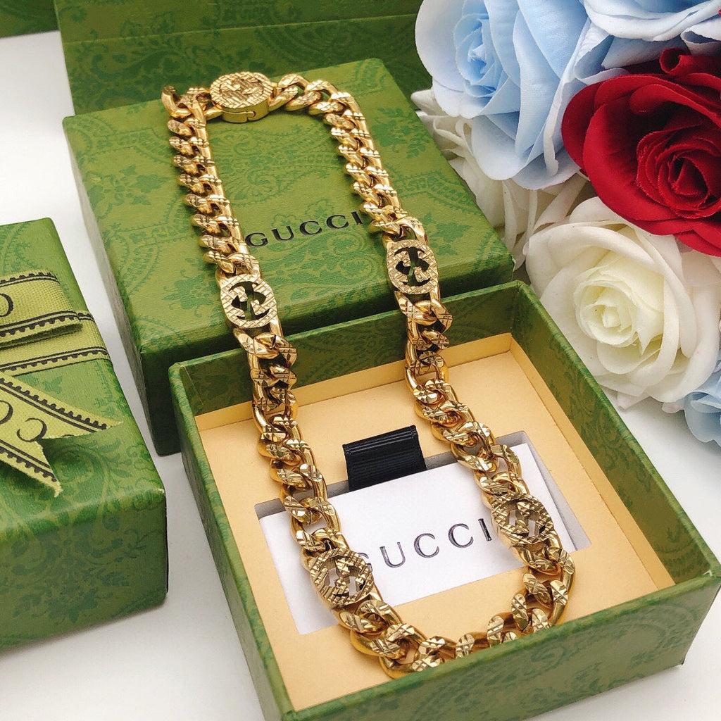 Gucci Double G Chain Necklace