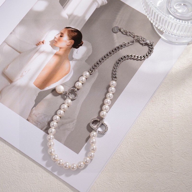 Dior Petit CD Pearl Necklace