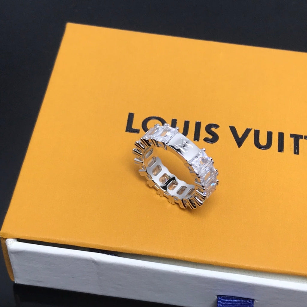 Louis Vuitton Crystal Ring - 18K White Gold