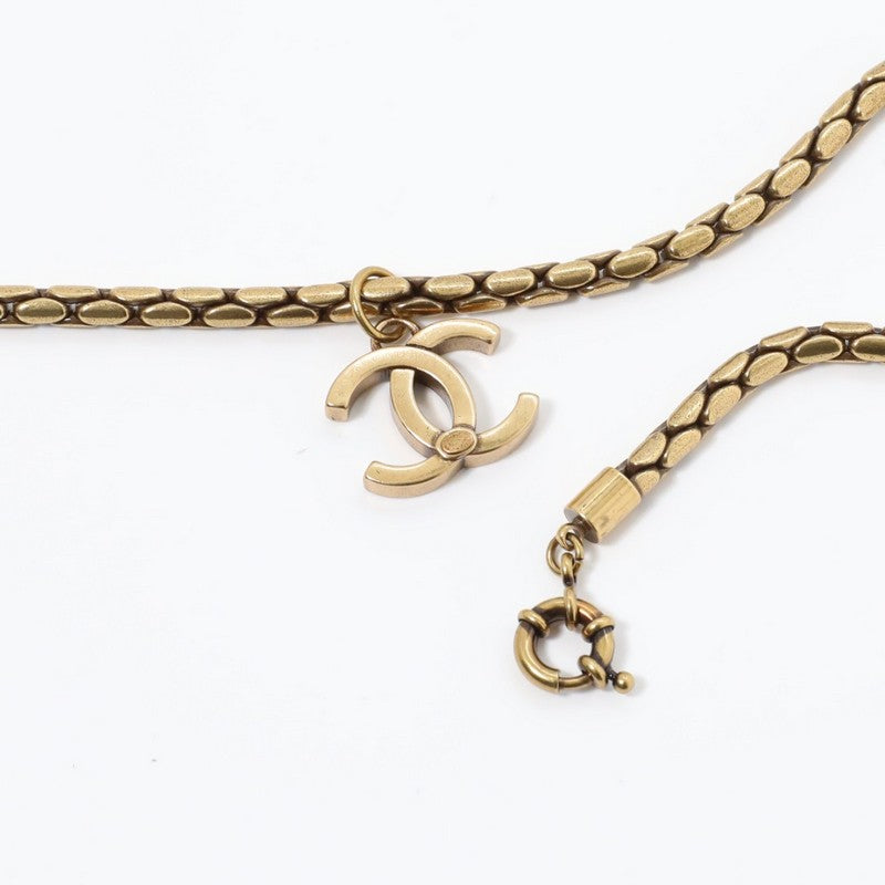 Chanel Vintage Gold Choker Necklace