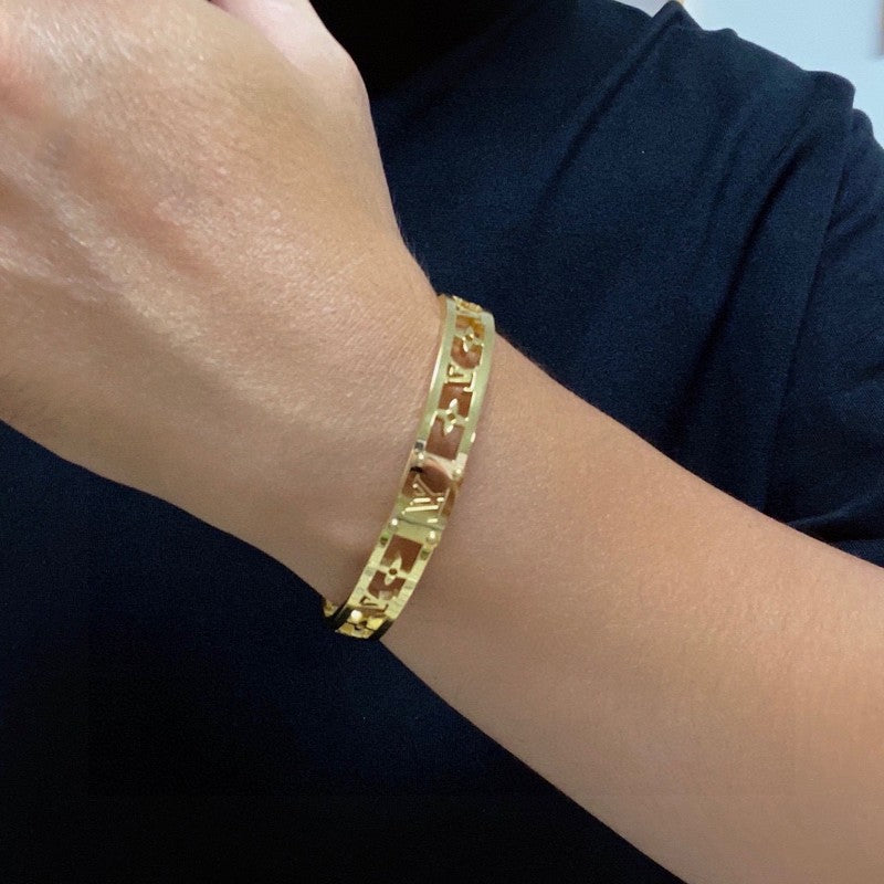 Louis Vuitton Vintage Gold Bracelet