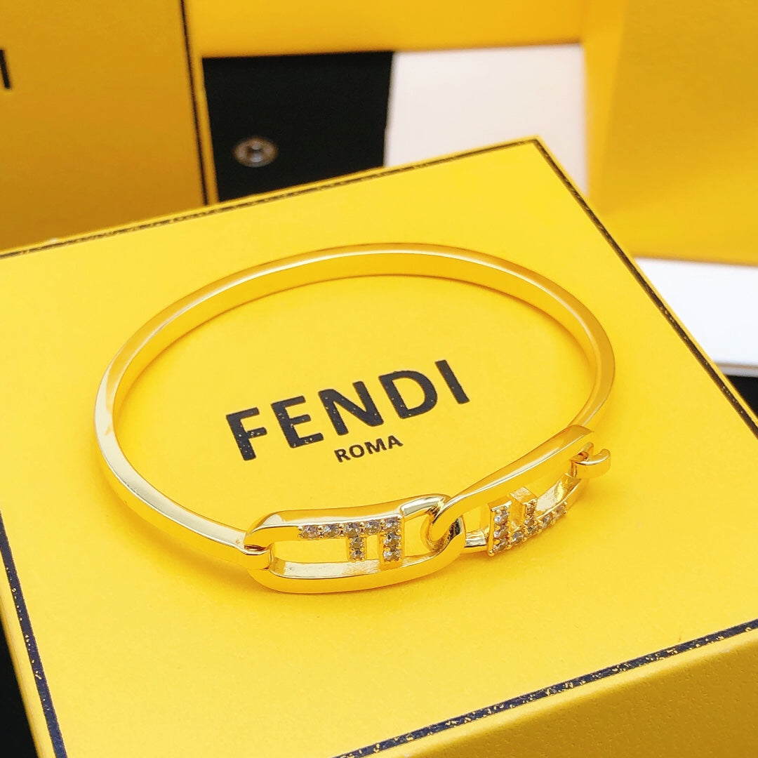 Fendi Vintage Bracelet - 18K Gold