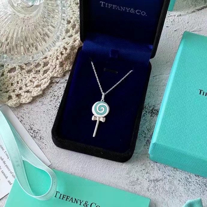Tiffany Lollipop Charm Chain Necklace