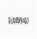 Tiffany Schlumberger Eighteen Stone Ring - 18K White Gold