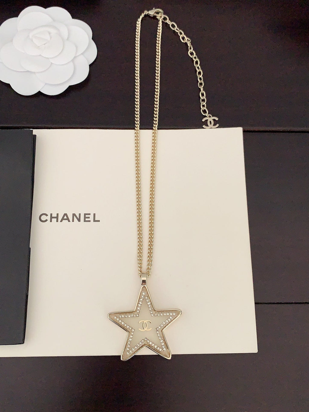 Chanel Star Chain Necklace