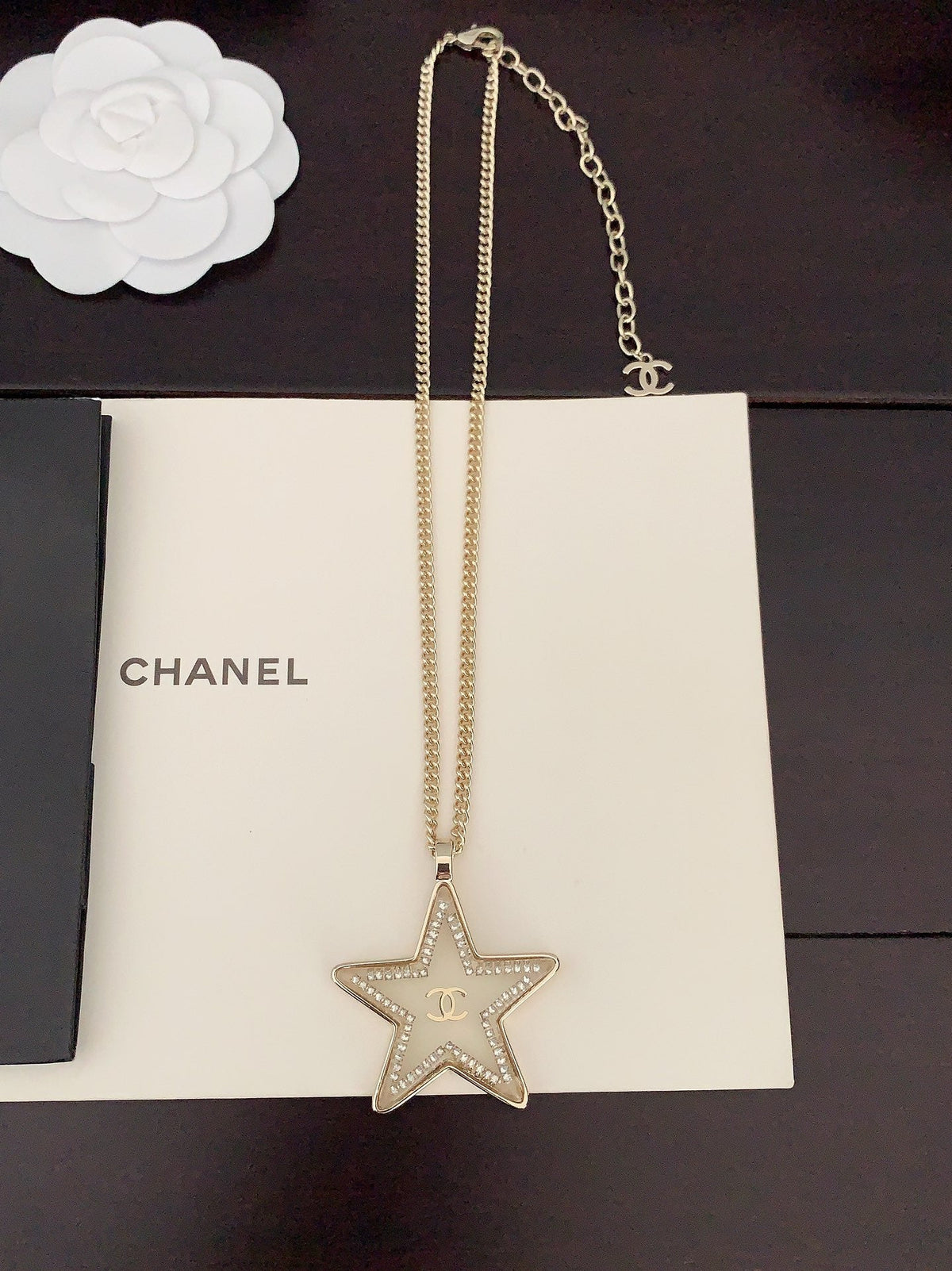 Chanel Star Chain Necklace