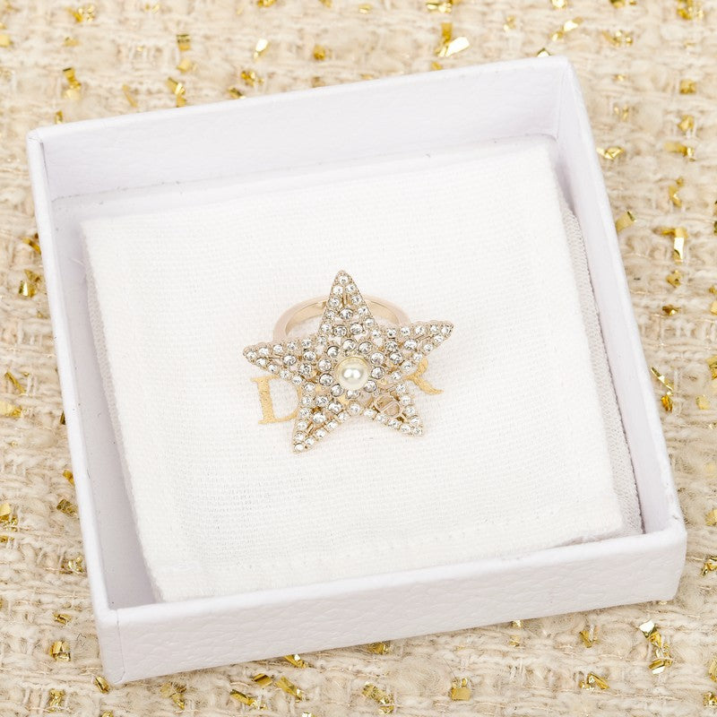 Dior Star Diamond Brooch