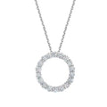 Tiffany Circle Diamond Necklace