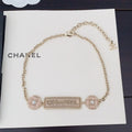 Chanel Resin Diamond Necklace