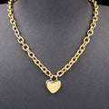 Tiffany Tag Chain Necklace