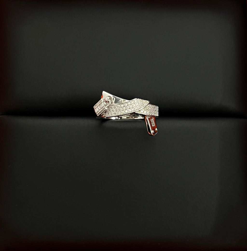 Hermes Kelly Gavroche Diamond Ring - 18K Gold