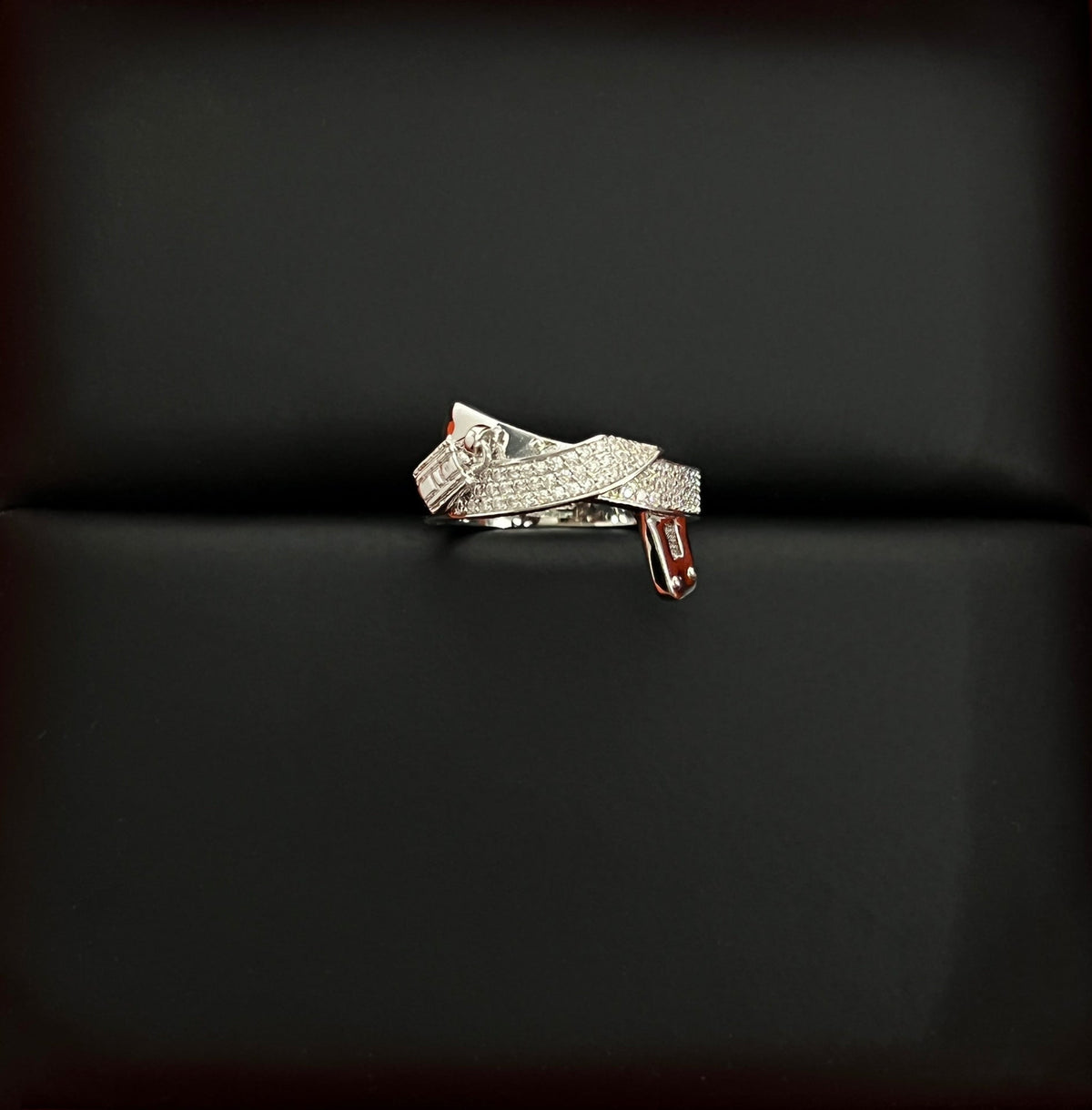 Hermes Kelly Gavroche Diamond Ring - 18K Gold