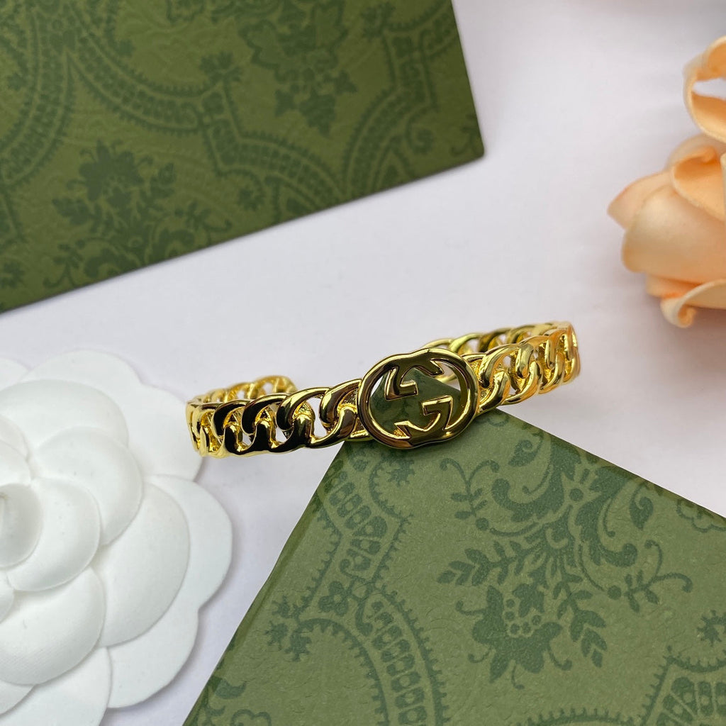 Gucci Double G Chain Bracelet