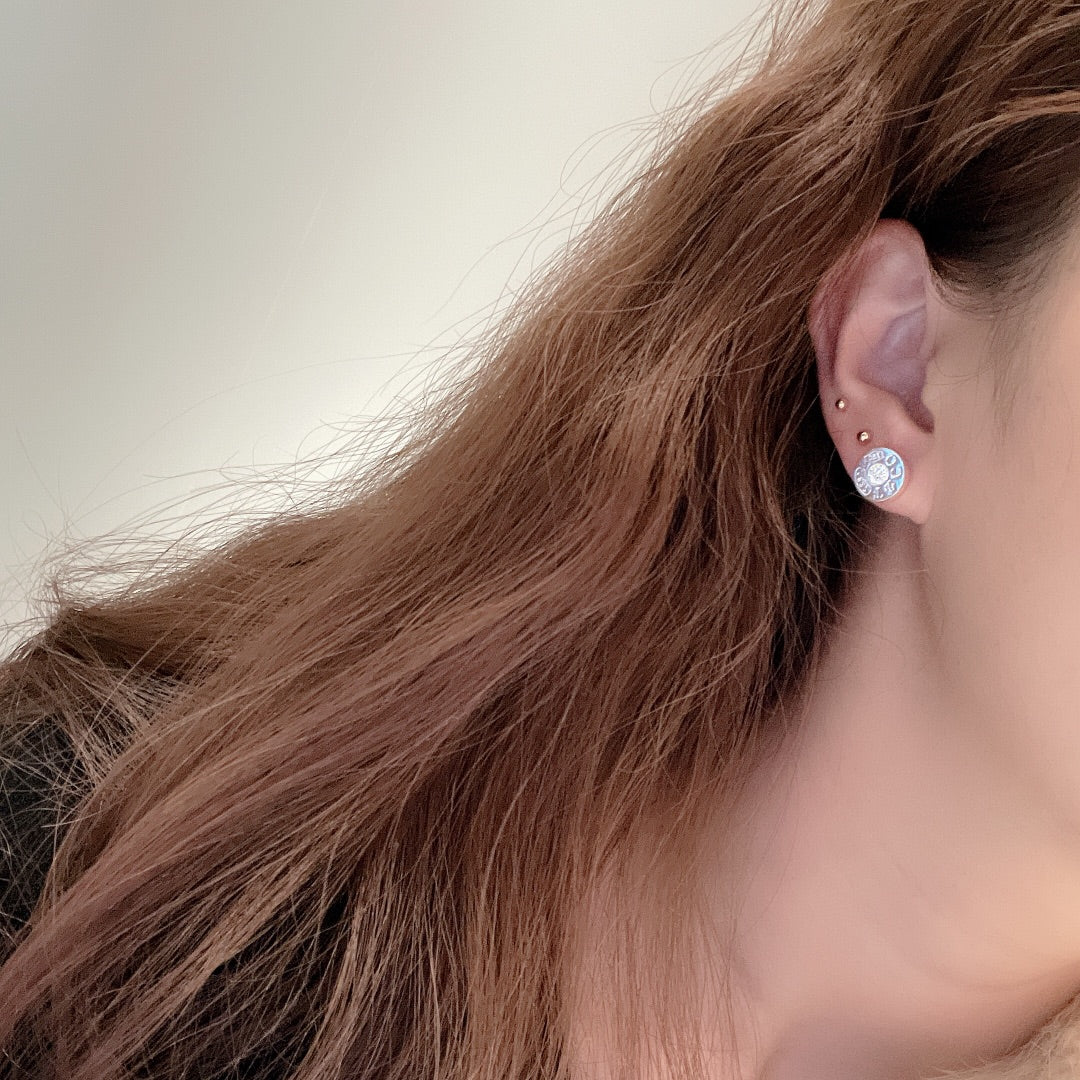 Tiffany 1837 Diamond Earrings - 18K White Gold