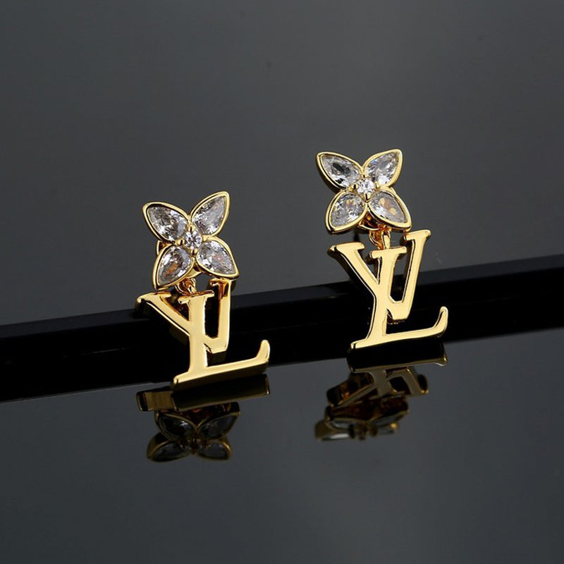 Louis Vuitton Iconic Crystal Earrings - 18K Gold