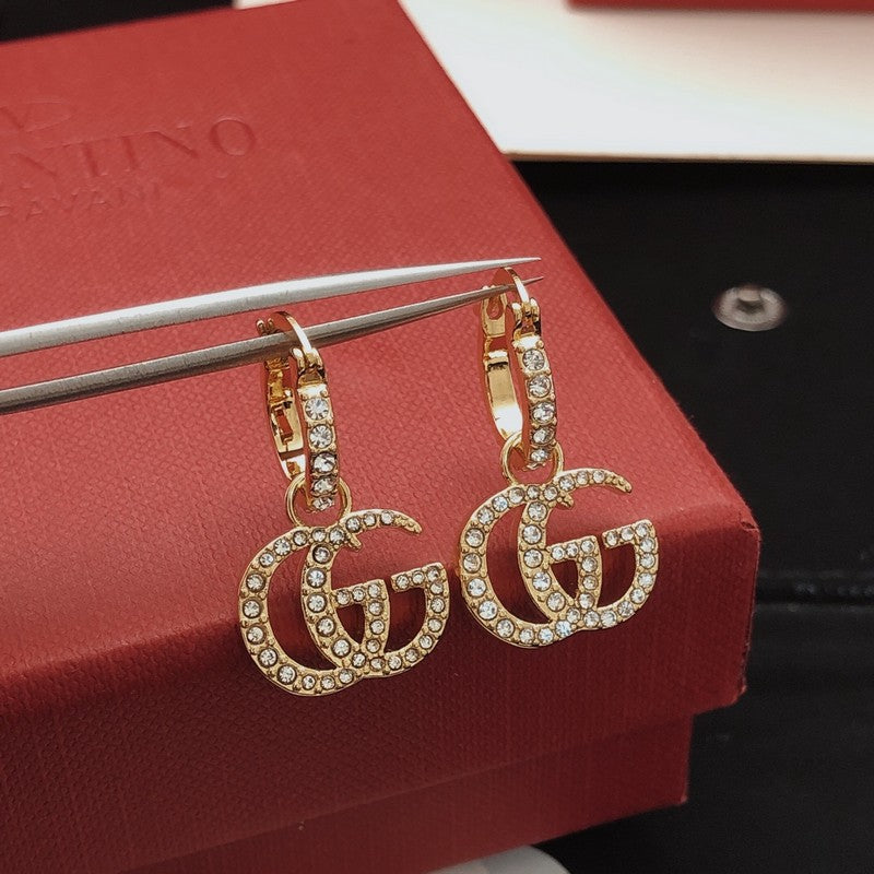 GucciDiamond Earrings - 18K Gold