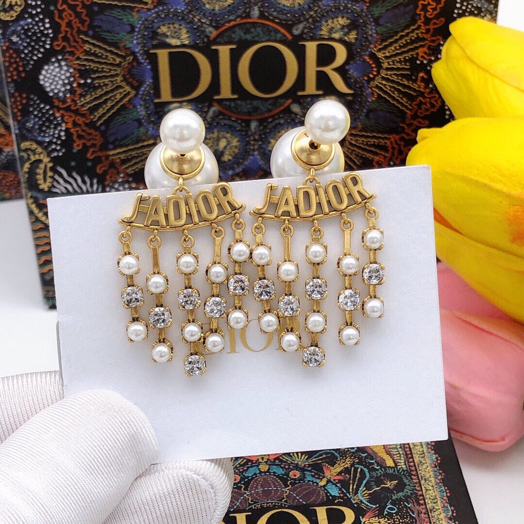 Dior J'Adior Pearl Earrings