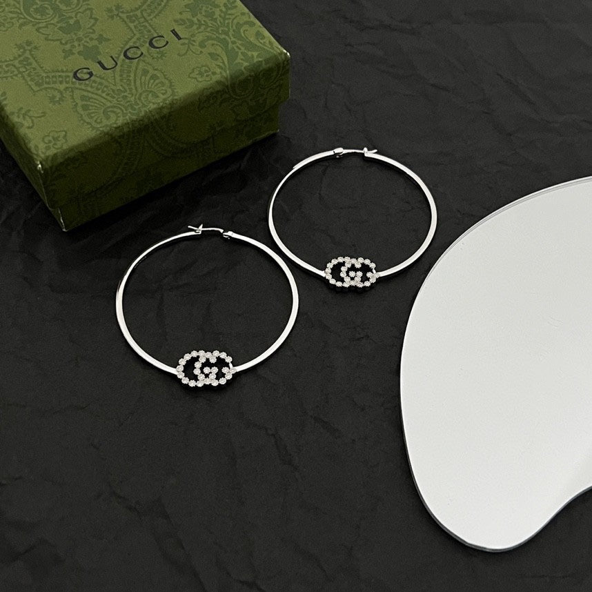 Gucci Double G Running Diamond Bracelet