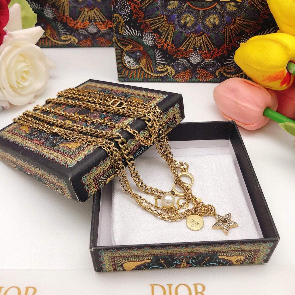 Dior Multi Layer Necklace