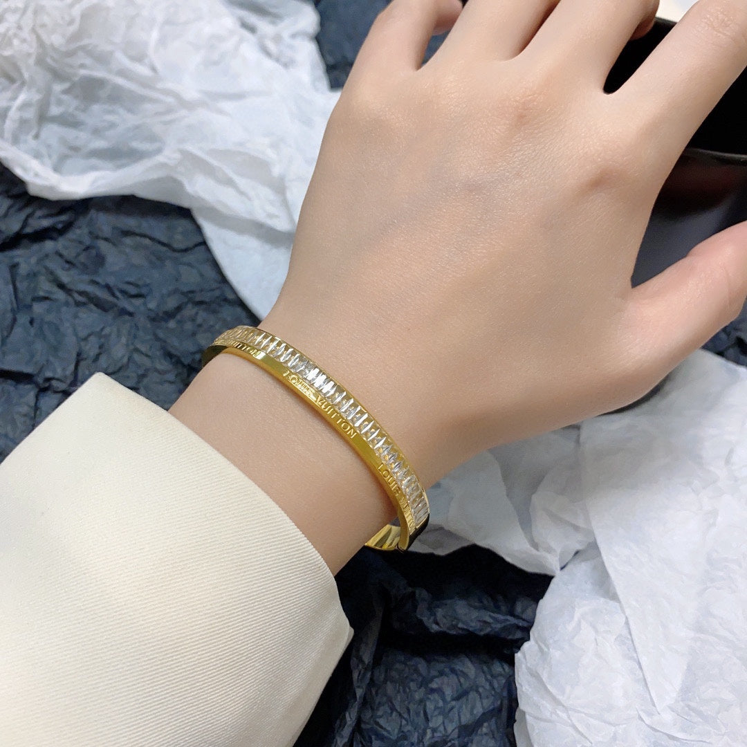 Louis Vuitton Crystal Bracelet